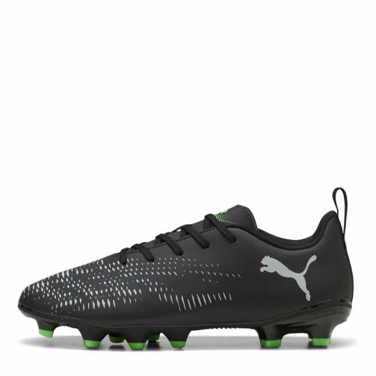 Puma Future 8 Play Juniors Artificial Ground Football Boots Черно/Зелено Детски футболни бутонки