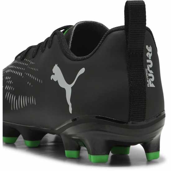Puma Future 8 Play Juniors Artificial Ground Football Boots Черно/Зелено Детски футболни бутонки