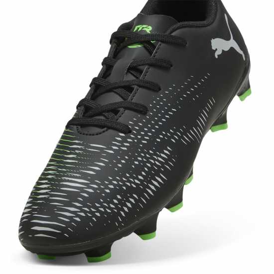 Puma Future 8 Play Juniors Artificial Ground Football Boots Черно/Зелено Детски футболни бутонки