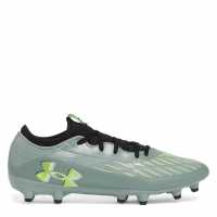 Under Armour Kids' Mag Select Firm Ground Football Boots Green 