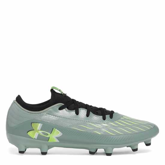 Under Armour Kids' Mag Select Firm Ground Football Boots Green 