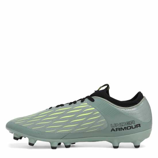 Under Armour Kids' Mag Select Firm Ground Football Boots Green 