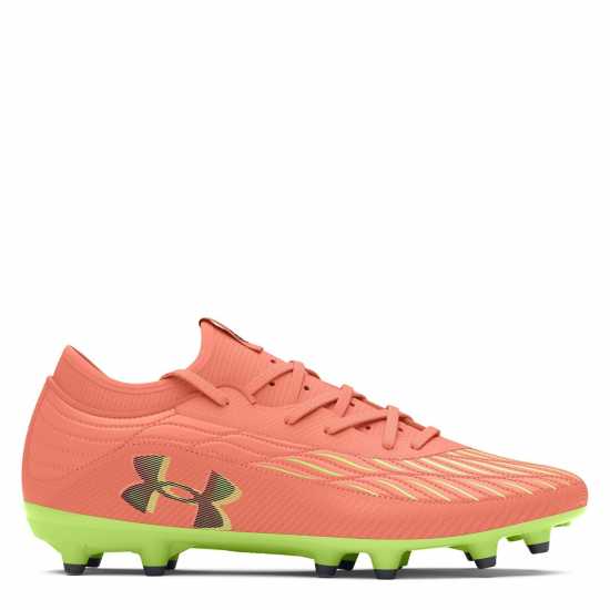 Under Armour Kids' Mag Select Firm Ground Football Boots Orange 
