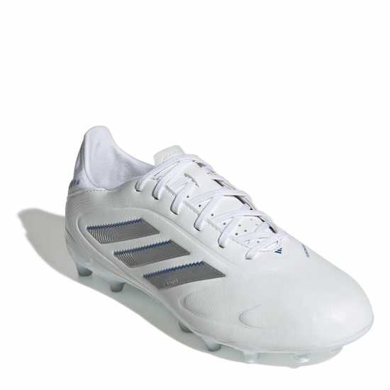 Adidas Copa Pure 3 League Juniors Firm Ground Football Boots Бяло/сребро 