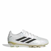 Adidas Copa Pure 3 League Juniors Firm Ground Football Boots Бяло/Черно/Злато 