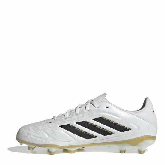 Adidas Copa Pure 3 League Juniors Firm Ground Football Boots Бяло/Черно/Злато Adidas Copa Pure 3 League Juniors Firm Ground Football Boots Бяло/Черно/Злато