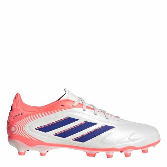 Adidas Copa Pure 3 League Juniors Firm Ground Football Boots Бяло/Синьо/Корал Adidas Copa Pure 3 League Juniors Firm Ground Football Boots Бяло/Синьо/Корал