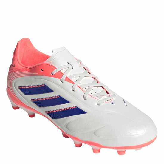 Adidas Copa Pure 3 League Juniors Firm Ground Football Boots Бяло/Синьо/Корал Adidas Copa Pure 3 League Juniors Firm Ground Football Boots Бяло/Синьо/Корал