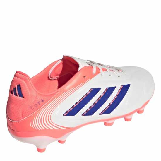 Adidas Copa Pure 3 League Juniors Firm Ground Football Boots Бяло/Синьо/Корал Adidas Copa Pure 3 League Juniors Firm Ground Football Boots Бяло/Синьо/Корал