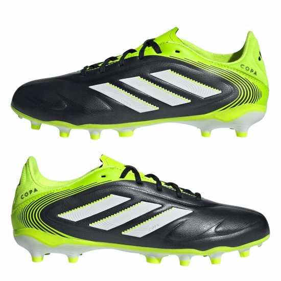 Adidas Copa Pure 3 League Juniors Firm Ground Football Boots Черно/Лимон 