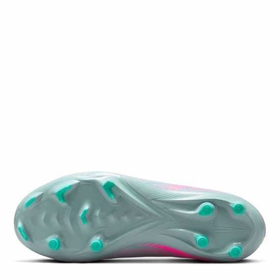 Nike Zoom Mercurial Vapor 16 Juniors Firm Ground Football Boots Сиво/Розово Детски футболни бутонки