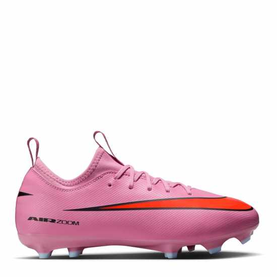Nike Zoom Mercurial Vapor 16 Juniors Firm Ground Football Boots Pink/Black Детски футболни бутонки