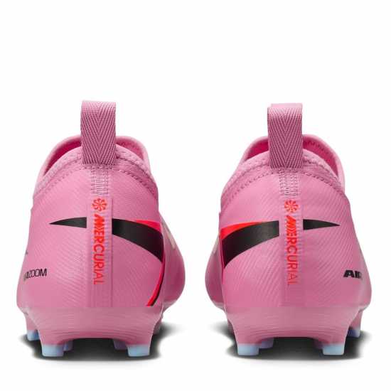 Nike Zoom Mercurial Vapor 16 Juniors Firm Ground Football Boots Pink/Black Детски футболни бутонки