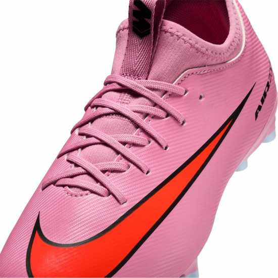 Nike Zoom Mercurial Vapor 16 Juniors Firm Ground Football Boots Pink/Black Детски футболни бутонки