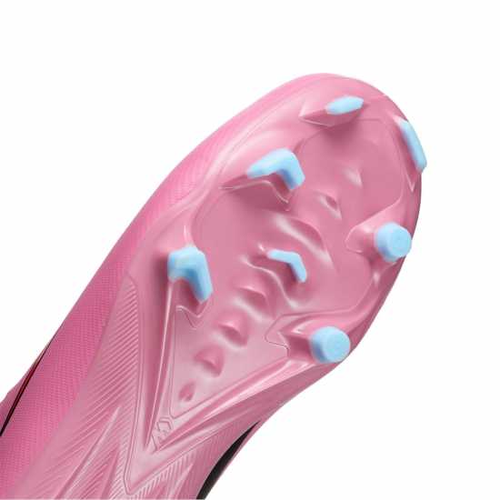 Nike Zoom Mercurial Vapor 16 Juniors Firm Ground Football Boots Pink/Black Детски футболни бутонки