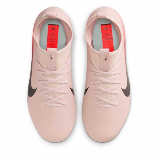 Nike Zoom Mercurial Vapor 16 Juniors Firm Ground Football Boots Розово/Синьо 