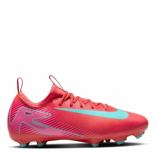 Детски футболни бутонки Nike Zoom Mercurial Vapor 16 Juniors Firm Ground Football Boots Червено/Зелено Nike Zoom Mercurial Vapor 16 Juniors Firm Ground Football Boots Червено/Зелено Детски футболни бутонки