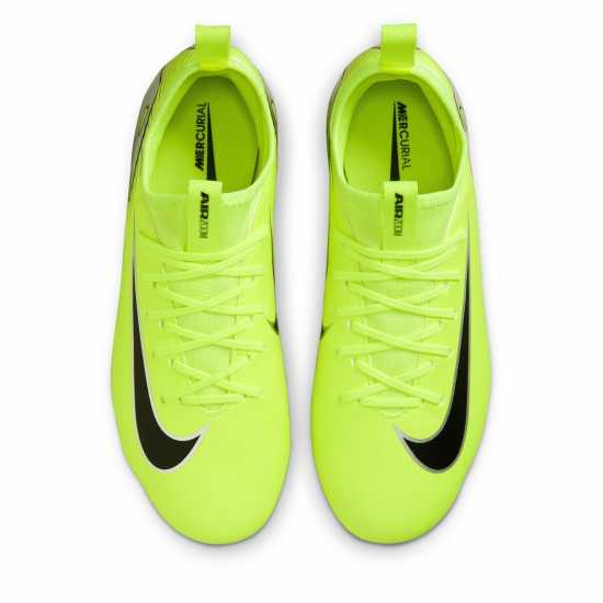 Детски футболни бутонки Nike Zoom Mercurial Vapor 16 Juniors Firm Ground Football Boots Волт/Черен Nike Zoom Mercurial Vapor 16 Juniors Firm Ground Football Boots Волт/Черен Детски футболни бутонки