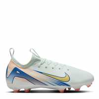 Nike Zoom Mercurial Vapor 16 Juniors Firm Ground Football Boots Зелено/Бяло Детски футболни бутонки