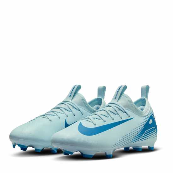 Детски футболни бутонки Nike Zoom Mercurial Vapor 16 Juniors Firm Ground Football Boots Синьо/Балтийско Nike Zoom Mercurial Vapor 16 Juniors Firm Ground Football Boots Синьо/Балтийско Детски футболни бутонки