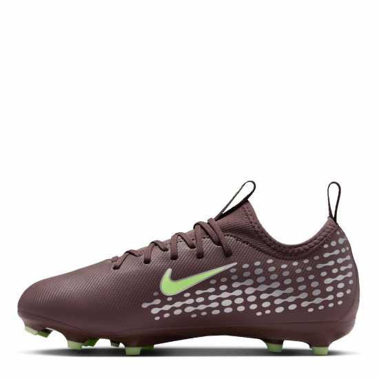 Nike Zoom Mercurial Vapor 16 Juniors Firm Ground Football Boots Plum/Silver 