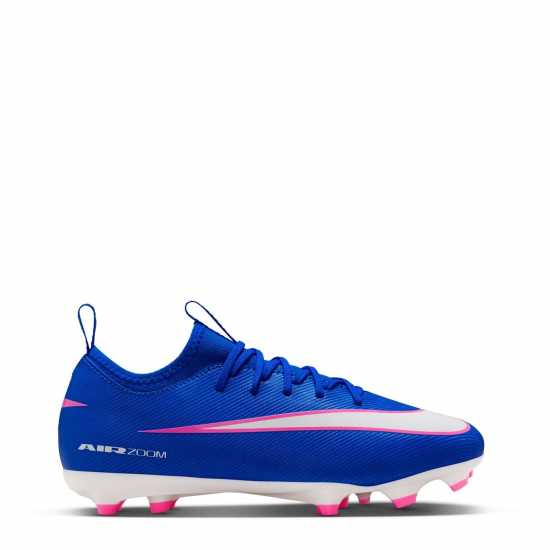 Nike Zoom Mercurial Vapor 16 Juniors Firm Ground Football Boots Blue/Wht/Pink Nike Zoom Mercurial Vapor 16 Juniors Firm Ground Football Boots Blue/Wht/Pink