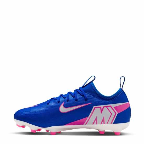 Nike Zoom Mercurial Vapor 16 Juniors Firm Ground Football Boots Blue/Wht/Pink Nike Zoom Mercurial Vapor 16 Juniors Firm Ground Football Boots Blue/Wht/Pink