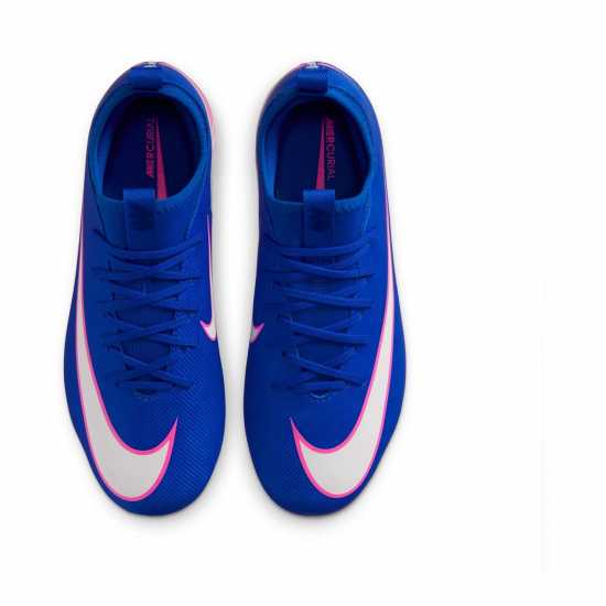 Nike Zoom Mercurial Vapor 16 Juniors Firm Ground Football Boots Blue/Wht/Pink Nike Zoom Mercurial Vapor 16 Juniors Firm Ground Football Boots Blue/Wht/Pink