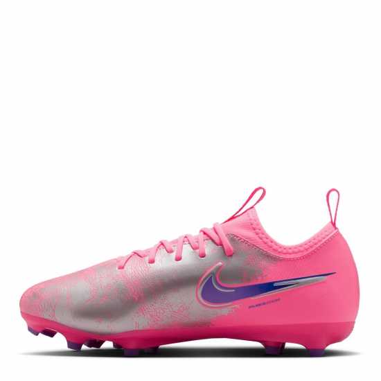 Nike Zoom Mercurial Vapor 16 Juniors Firm Ground Football Boots Pink/Black 