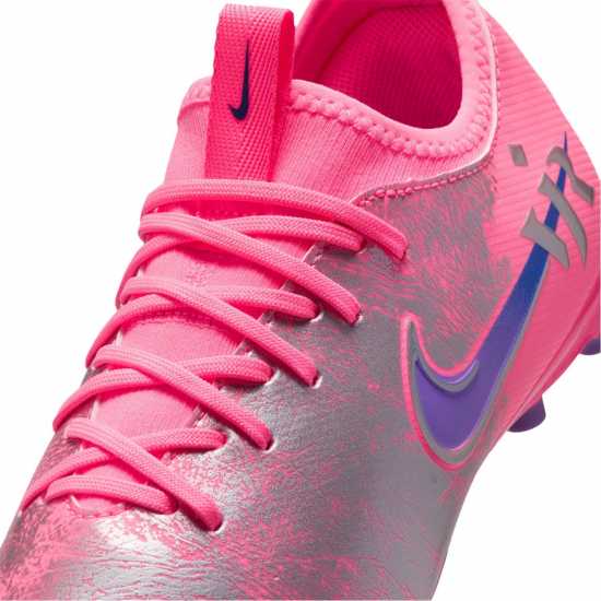 Nike Zoom Mercurial Vapor 16 Juniors Firm Ground Football Boots Pink/Black 