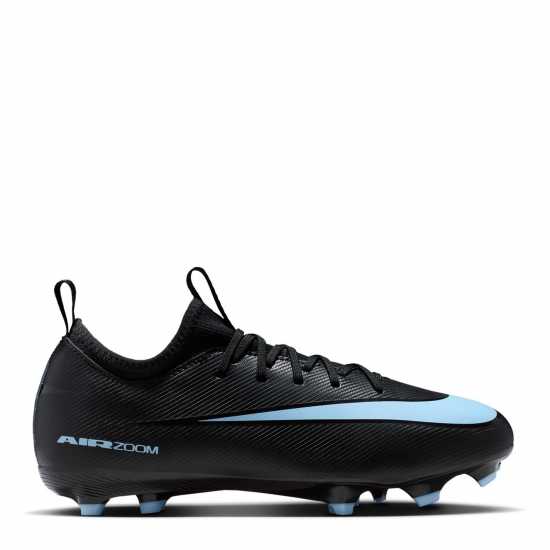 Детски футболни бутонки Nike Zoom Mercurial Vapor 16 Juniors Firm Ground Football Boots Black/Blue Nike Zoom Mercurial Vapor 16 Juniors Firm Ground Football Boots Black/Blue Детски футболни бутонки