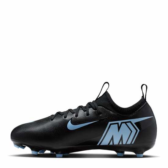 Детски футболни бутонки Nike Zoom Mercurial Vapor 16 Juniors Firm Ground Football Boots Black/Blue Nike Zoom Mercurial Vapor 16 Juniors Firm Ground Football Boots Black/Blue Детски футболни бутонки
