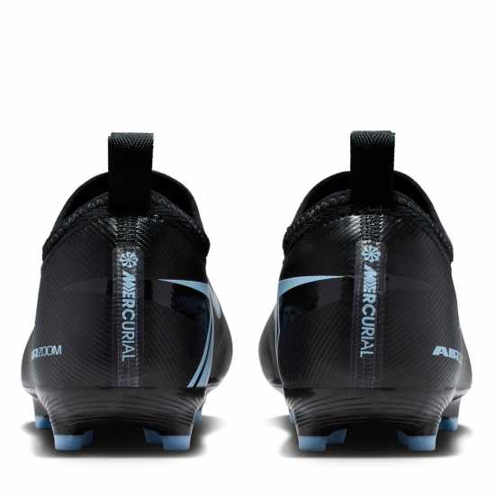 Детски футболни бутонки Nike Zoom Mercurial Vapor 16 Juniors Firm Ground Football Boots Black/Blue Nike Zoom Mercurial Vapor 16 Juniors Firm Ground Football Boots Black/Blue Детски футболни бутонки
