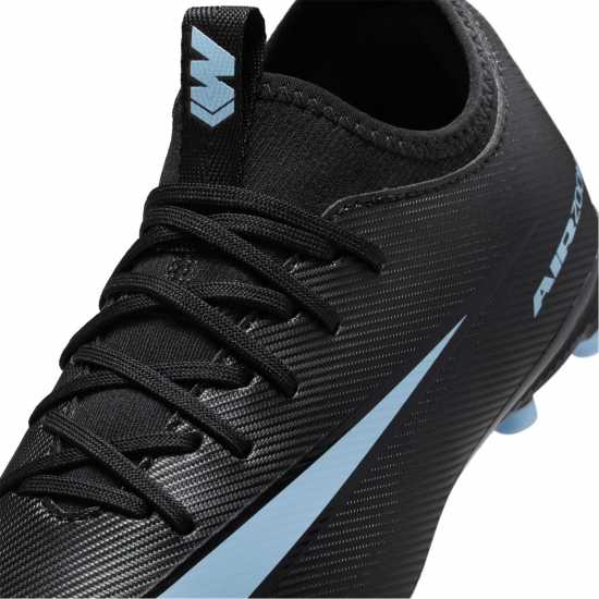 Детски футболни бутонки Nike Zoom Mercurial Vapor 16 Juniors Firm Ground Football Boots Black/Blue Nike Zoom Mercurial Vapor 16 Juniors Firm Ground Football Boots Black/Blue Детски футболни бутонки
