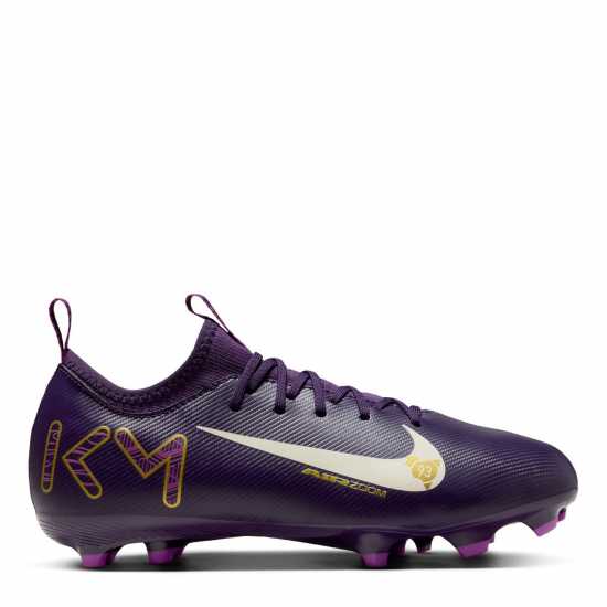 Детски футболни бутонки Nike Zoom Mercurial Vapor 16 Juniors Firm Ground Football Boots Лилаво/Кремаво Nike Zoom Mercurial Vapor 16 Juniors Firm Ground Football Boots Лилаво/Кремаво Детски футболни бутонки