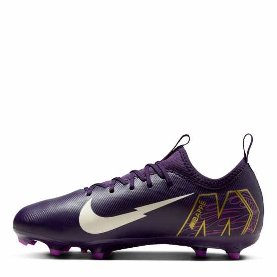 Детски футболни бутонки Nike Zoom Mercurial Vapor 16 Juniors Firm Ground Football Boots Лилаво/Кремаво Nike Zoom Mercurial Vapor 16 Juniors Firm Ground Football Boots Лилаво/Кремаво Детски футболни бутонки