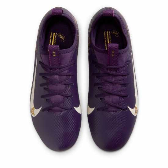 Детски футболни бутонки Nike Zoom Mercurial Vapor 16 Juniors Firm Ground Football Boots Лилаво/Кремаво Nike Zoom Mercurial Vapor 16 Juniors Firm Ground Football Boots Лилаво/Кремаво Детски футболни бутонки