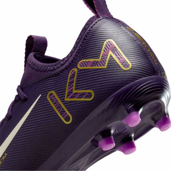 Детски футболни бутонки Nike Zoom Mercurial Vapor 16 Juniors Firm Ground Football Boots Лилаво/Кремаво Nike Zoom Mercurial Vapor 16 Juniors Firm Ground Football Boots Лилаво/Кремаво Детски футболни бутонки
