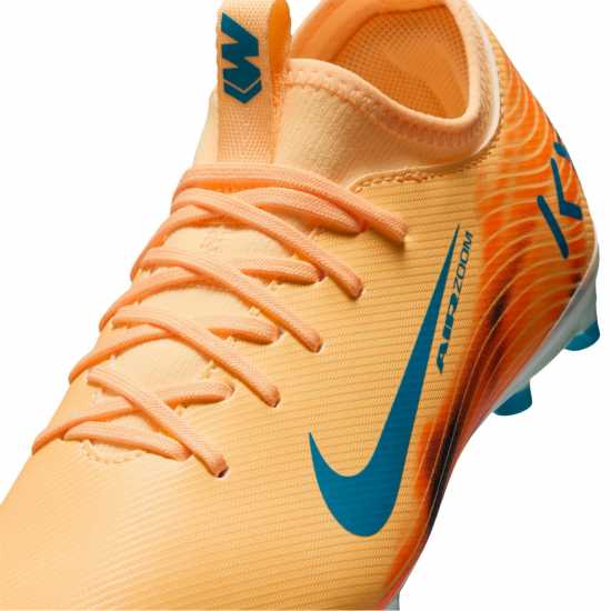 Nike Zoom Mercurial Vapor 16 Juniors Firm Ground Football Boots Оранжево/Диня Nike Zoom Mercurial Vapor 16 Juniors Firm Ground Football Boots Оранжево/Диня