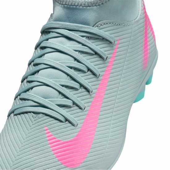 Детски футболни бутонки Nike Mercurial Superfly 10 Junior Firm Ground Football Boots Сиво/Розово Nike Mercurial Superfly 10 Junior Firm Ground Football Boots Сиво/Розово Детски футболни бутонки