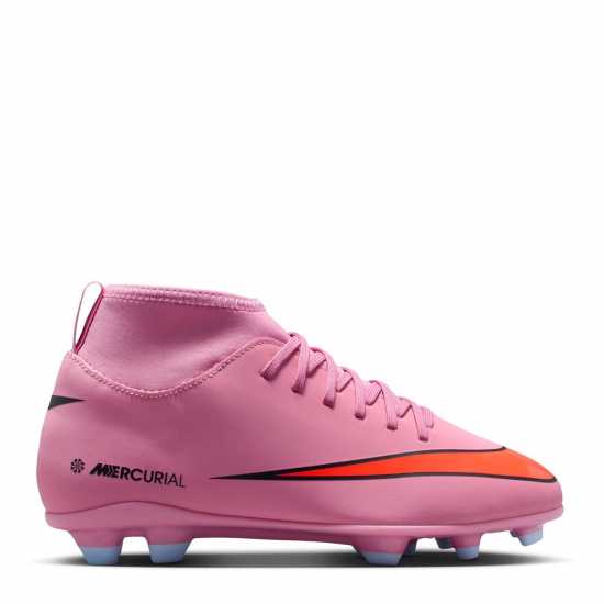 Детски футболни бутонки Nike Mercurial Superfly 10 Junior Firm Ground Football Boots Pink/Black Nike Mercurial Superfly 10 Junior Firm Ground Football Boots Pink/Black Детски футболни бутонки