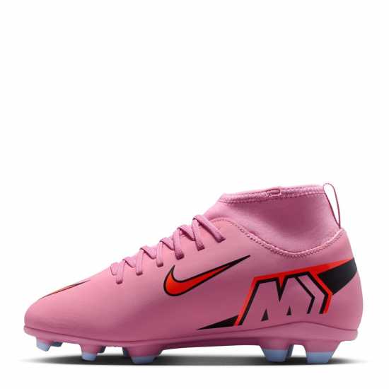 Детски футболни бутонки Nike Mercurial Superfly 10 Junior Firm Ground Football Boots Pink/Black Nike Mercurial Superfly 10 Junior Firm Ground Football Boots Pink/Black Детски футболни бутонки