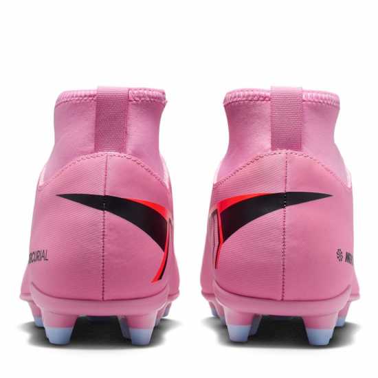 Детски футболни бутонки Nike Mercurial Superfly 10 Junior Firm Ground Football Boots Pink/Black Nike Mercurial Superfly 10 Junior Firm Ground Football Boots Pink/Black Детски футболни бутонки