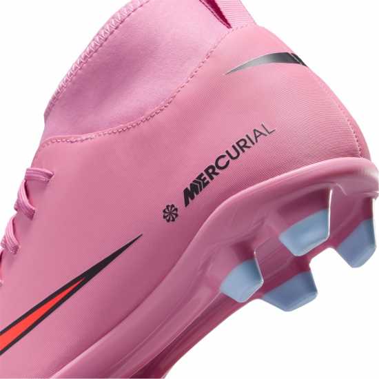 Детски футболни бутонки Nike Mercurial Superfly 10 Junior Firm Ground Football Boots Pink/Black Nike Mercurial Superfly 10 Junior Firm Ground Football Boots Pink/Black Детски футболни бутонки