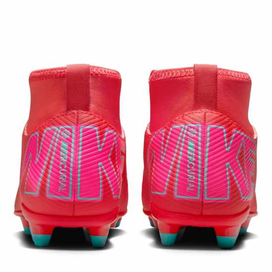 Детски футболни бутонки Nike Mercurial Superfly 10 Junior Firm Ground Football Boots Червено/Зелено Nike Mercurial Superfly 10 Junior Firm Ground Football Boots Червено/Зелено Детски футболни бутонки