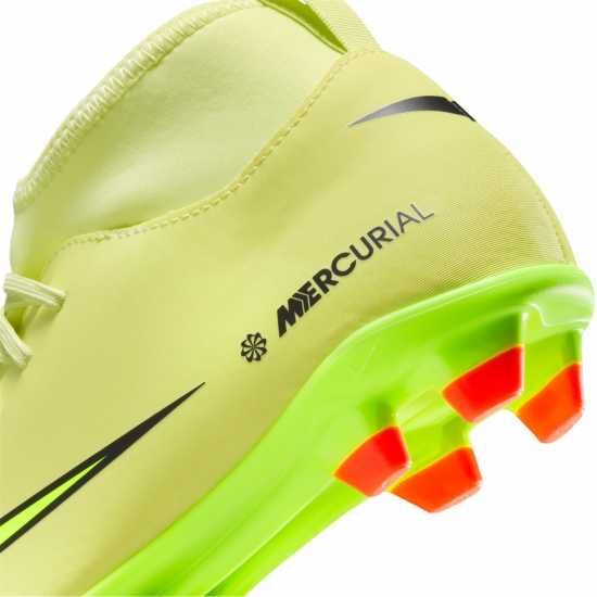 Nike Mercurial Superfly 10 Junior Firm Ground Football Boots Волт/Кримсън 
