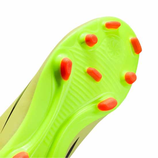 Nike Mercurial Superfly 10 Junior Firm Ground Football Boots Волт/Кримсън 