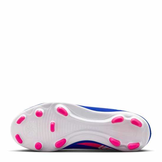 Nike Mercurial Superfly 10 Junior Firm Ground Football Boots Blue/Wht/Pink 