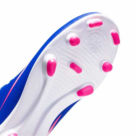 Nike Mercurial Superfly 10 Junior Firm Ground Football Boots Blue/Wht/Pink 
