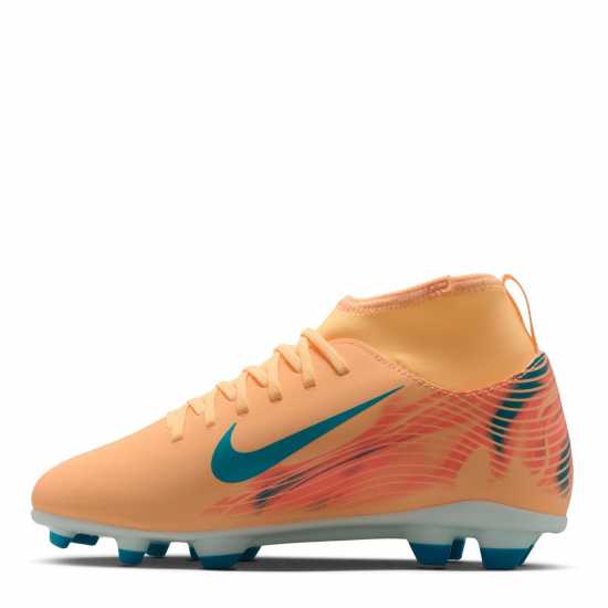 Nike Mercurial Superfly 10 Junior Firm Ground Football Boots Оранжево/Диня 